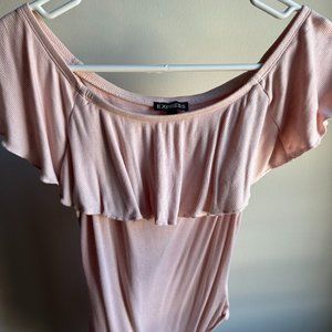 EXPRESS BLUSH BODYSUIT